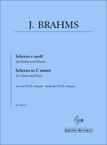 Cover - Johannes Brahms, Scherzo in C minor